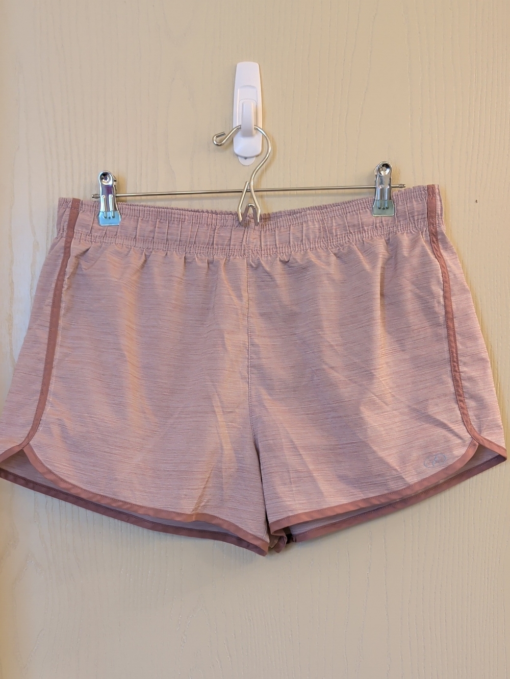 N.Y.L. Sport Women's Pink Lined Athletic Running Shorts | Size L